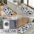 thumbnail image 6 of Halloween Black Ghosts Bats and Pumpkins Kitchen Rug Mat,Kitchen Runner Rugs Non Skid Washable,Decorative Kitchen Floor Mats for Kitchen,Sink,Laundry,17"x47.2", 6 of 7