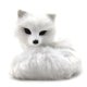 thumbnail image 2 of Mini animales duros, modelo de simulación de piel real, zorro, conejo, utilería de Popular, artesanía, decoración de escritorio para el hogar, juguete, regalo Fivean Peluches, 2 of 2
