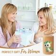 thumbnail image 3 of KOCHIC CRATE Cute Clear Glass Cup with Straw and Lid, 16oz Glass Drinking Cup with 3D Printed Dragon Design, Great for Gift and Everyday Use, 3 of 9