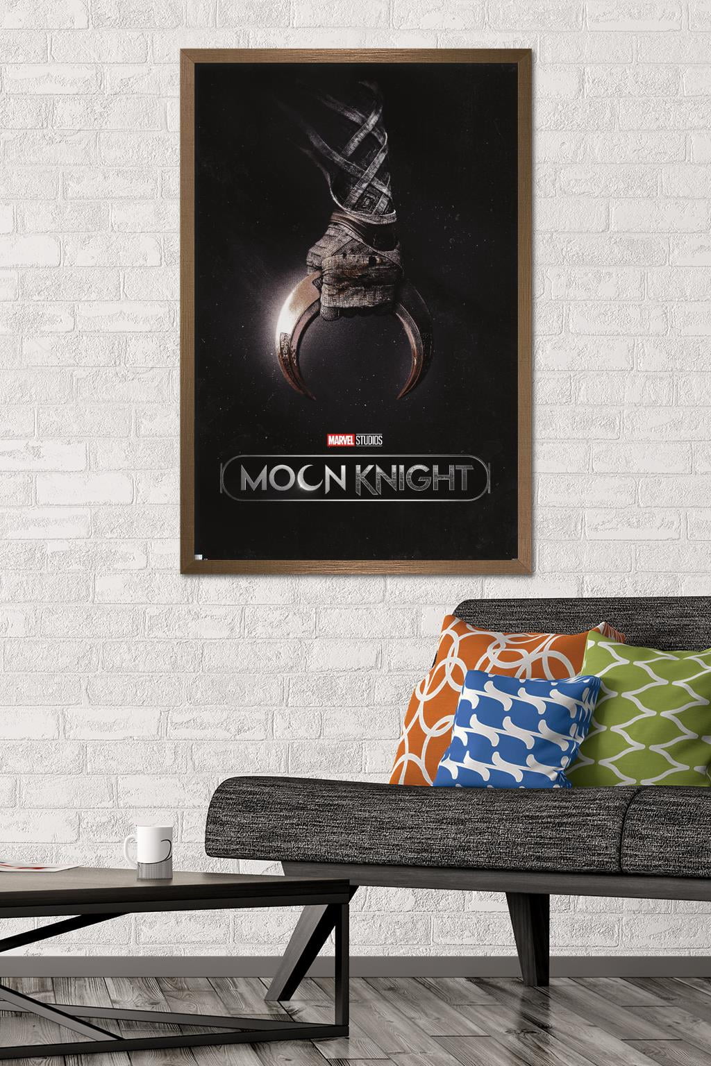 Marvel Moon Knight - Teaser One Sheet Wall Poster, 22.375" x 34" Framed