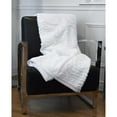 thumbnail image 2 of 50" x 70" Ivory Mink Faux Hide Throw, 2 of 5