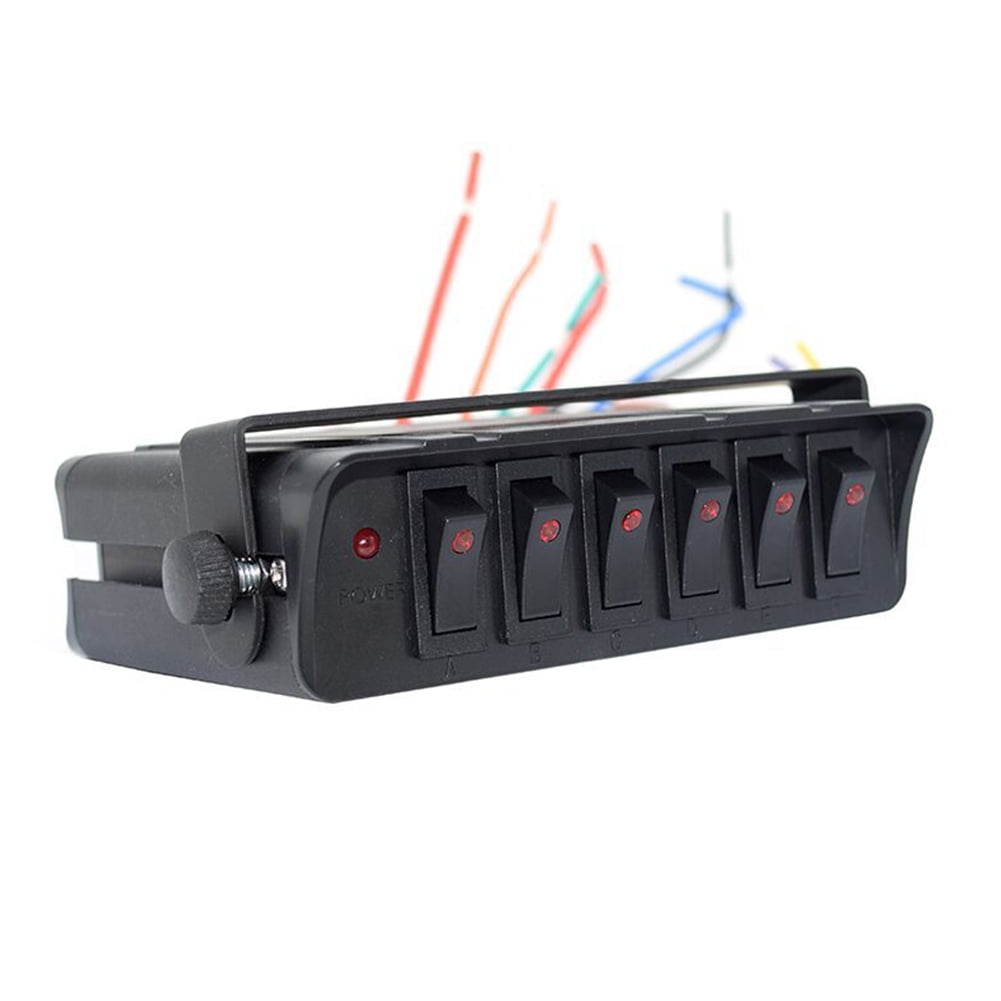 Details about   6 Button 12v Switchbox 