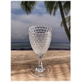 thumbnail image 5 of Acrylic Diamond Cut Wine Glass - Clear 12 oz. Set of 4, 5 of 5