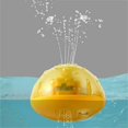 thumbnail image 3 of Juguete De Baño Flotante para Niños Juguete De Agua con Luz, Aspersor De Inducción Automático Juego De Bebé Juguete De Baño De Agua para Bebés Fiesta De Niños Pequeños - Amarillo, 3 of 7