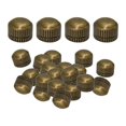 thumbnail image 2 of balikha 100 Pieces M4 Screw Caps for Light Fixture Iron Decorative for Ceiling Light Bronze, 2 of 9
