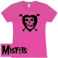 thumbnail image 1 of Misfits Distressed Skull Men's Fit Jersey Tee-KEEW, 1 of 4