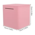 thumbnail image 2 of CIMAXIC Secure Pink Money Box for Adults with Metal Build and Large Capacity for Cash Saving, 2 of 6