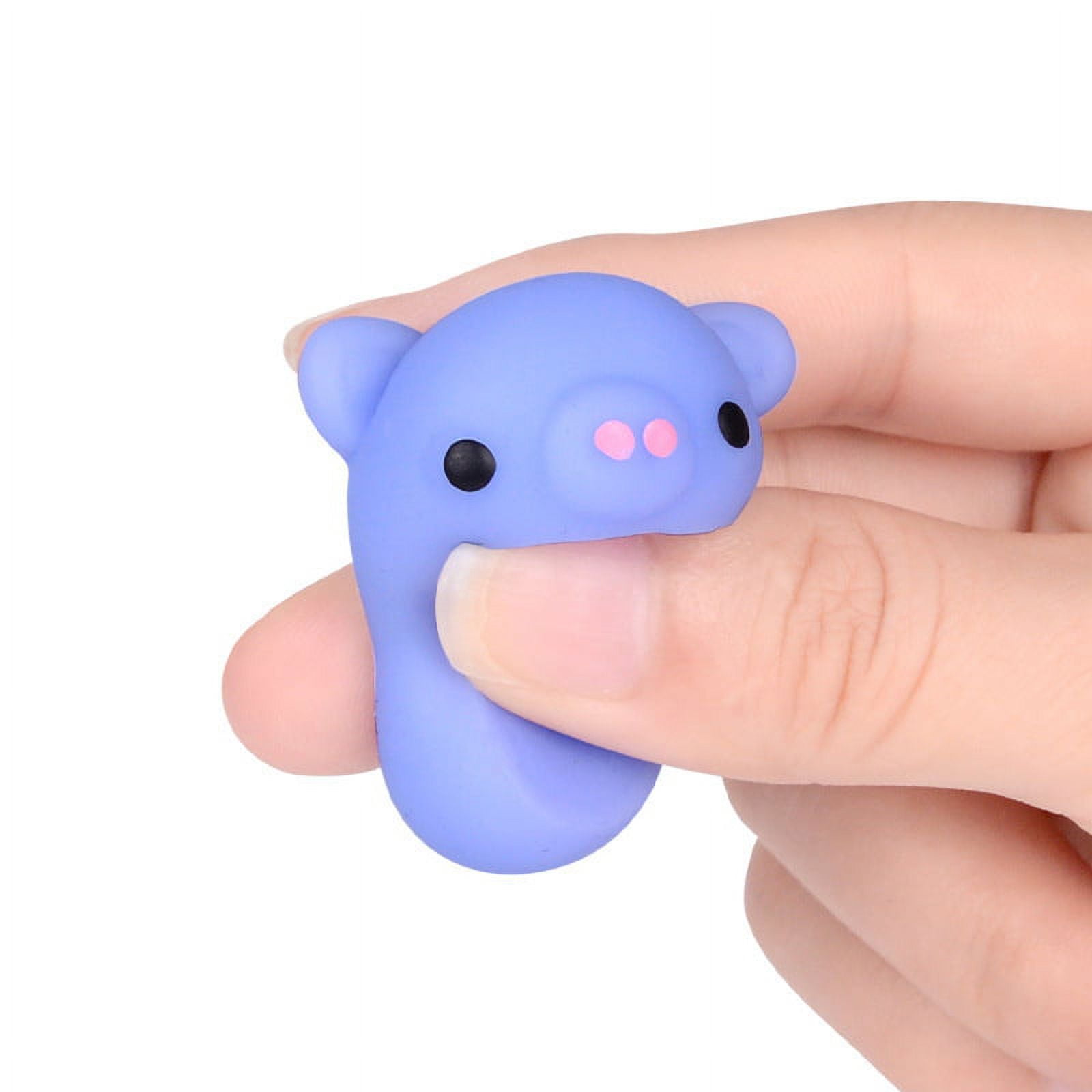 50x Cute Mini Animal Squishies Kawaii Mochi Squeeze Toys Stretch Stress  Squishy