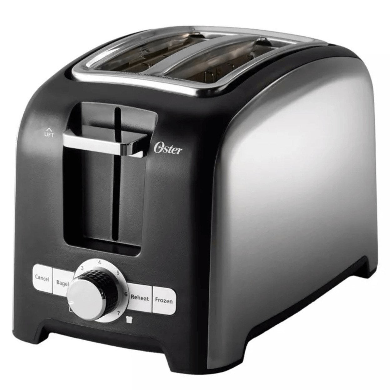 Oster 2-Slice Toaster, Brushed Stainless Steel