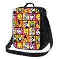 thumbnail image 1 of Bolsa de almuerzo con diseño de Looney Tunes, bonita bolsa de almuerzo con aislamiento, lonchera reutilizable, bolsa térmica para picnic, viajes al aire libre, 1 of 5
