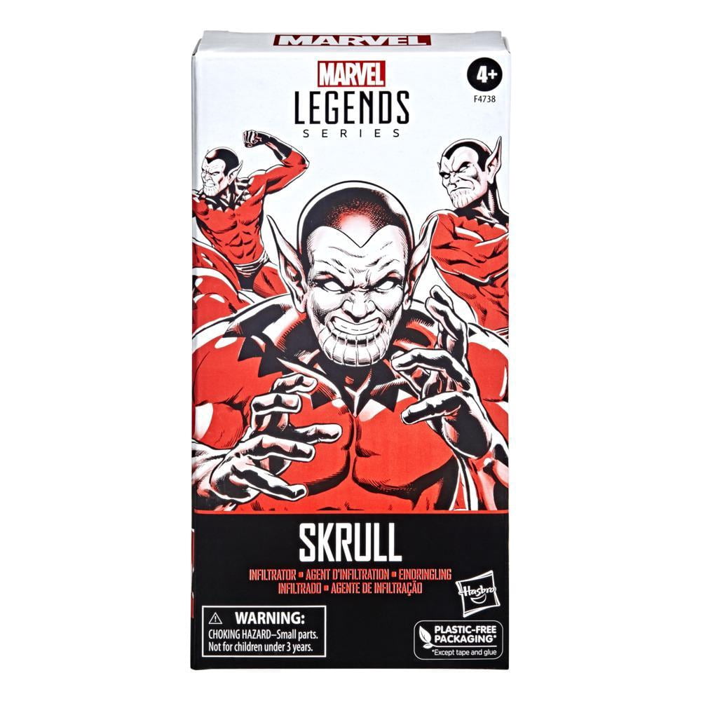 Marvel Legends Series Skrull Trooper Pack, Includes Skrull Infiltrator figure, 3 Accessories