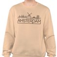 thumbnail image 2 of Skyline Amsterdam Sweatshirt Unisex Large Sand, 2 of 5