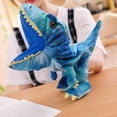 thumbnail image 2 of Plush Dinosaur Hand Puppet Toy Open Movable Mouth for Role Play Gift for Kids, 2 of 2