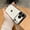 Gray, variant on for iPhone 17 Pro Transparent Frameless Back Cover + Camera Lens Protector, Luxury Hard PC Anti-Scratch Shock-Absorbent Glossy Lightweight Borderless Cover, Support Wireless Charging, Clear