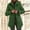 Green, variant on Women's Autumn And Winter Retro Mid Long Casual Plain Wool Button Coat Long Womens Coat Extra Large Wool Winter Jackets Outdoor Life Sweater Warm Wool Winter Jackets for Women Size 11 Women S Wool