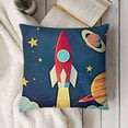 thumbnail image 3 of Outer Space System Throw Pillow Covers (Style H), 3 of 5