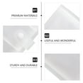 thumbnail image 3 of Zcyifa Name Cards Organizer 4pcs Name Cards Holder 120 Slots Business Cards Carrier Business Cards Holder, 3 of 11