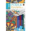 MasterPieces Puzzle Escapes Mandala Collage 500 Piece Coloring Jigsaw Puzzle by Hello Angel