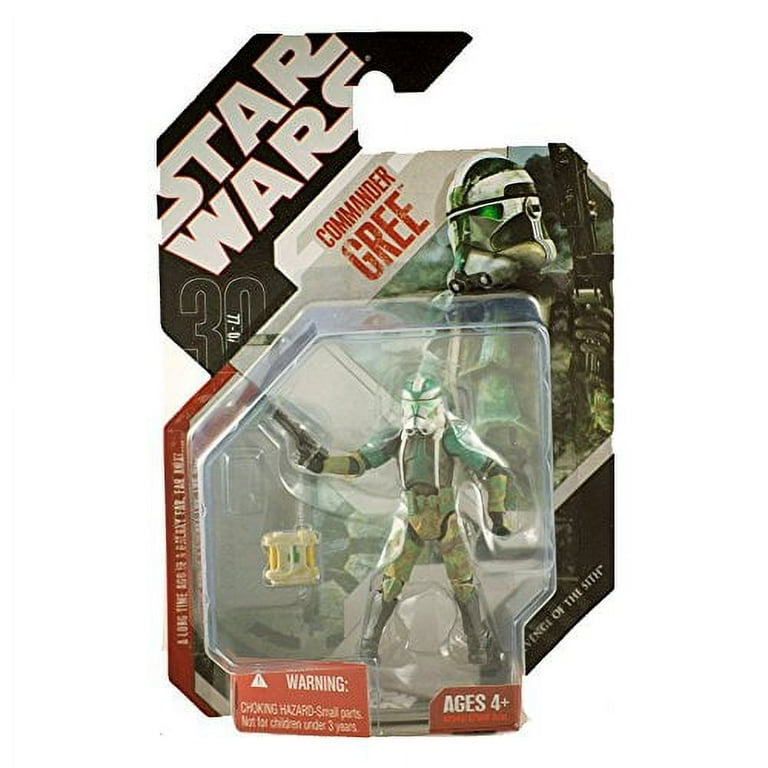 Star Wars 30th Anniversary 2008 Wave 1 Commander Gree Action