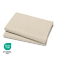 thumbnail image 7 of Bare Home Pillowcase Set - Premium 1800 Collection - Double Brushed - Ultra Soft - Toddler Size, Sand, 2 Count, 7 of 7