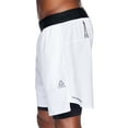 Reebok Men's Cadence 2In1 Compression Shorts, 9" Inseam, up to Size