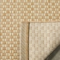 thumbnail image 4 of SAFAVIEH Courtyard Blair Checkered Indoor/Outdoor Area Rug, Natural/Cream, 4' x 5'7", 4 of 5