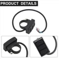 thumbnail image 4 of 2X Botón Control del Interruptor la Bicicleta Eléctrica Botón Interruptores del Medidor Dividido del Montaje del Manillar para Accesorios Bicicleta Eléctrica con Medidor LCD, 4 of 7
