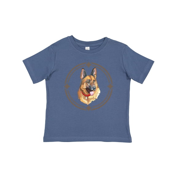 Inktastic German Shepherd Dog Art Boys or Girls Baby T-Shirt