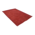 thumbnail image 6 of Overdyed Ahyan Rust/Rust Rug, 4'3" x 5'9", 6 of 7
