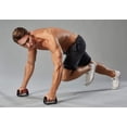 thumbnail image 4 of Fortalece la parte superior del cuerpo, los brazos, el pecho y la espalda con el soporte prémium para entrenamientos intensos Manijas de flexiones rojas, 4 of 8