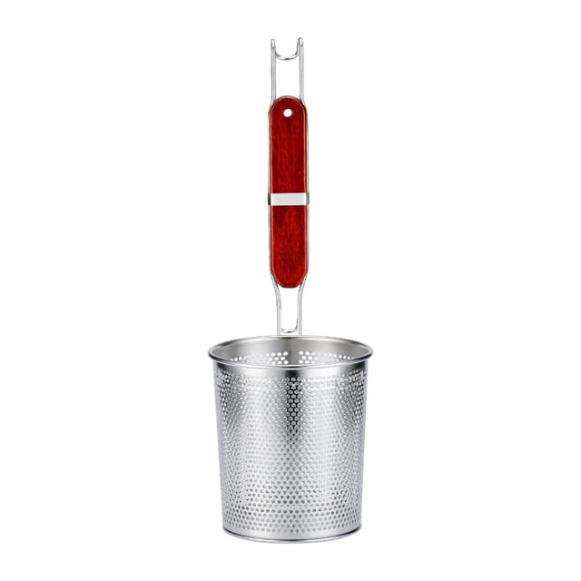 jifeng Food Colander Commercial Mesh Food Strainer for Kitchen Barbecue Onion Rings S