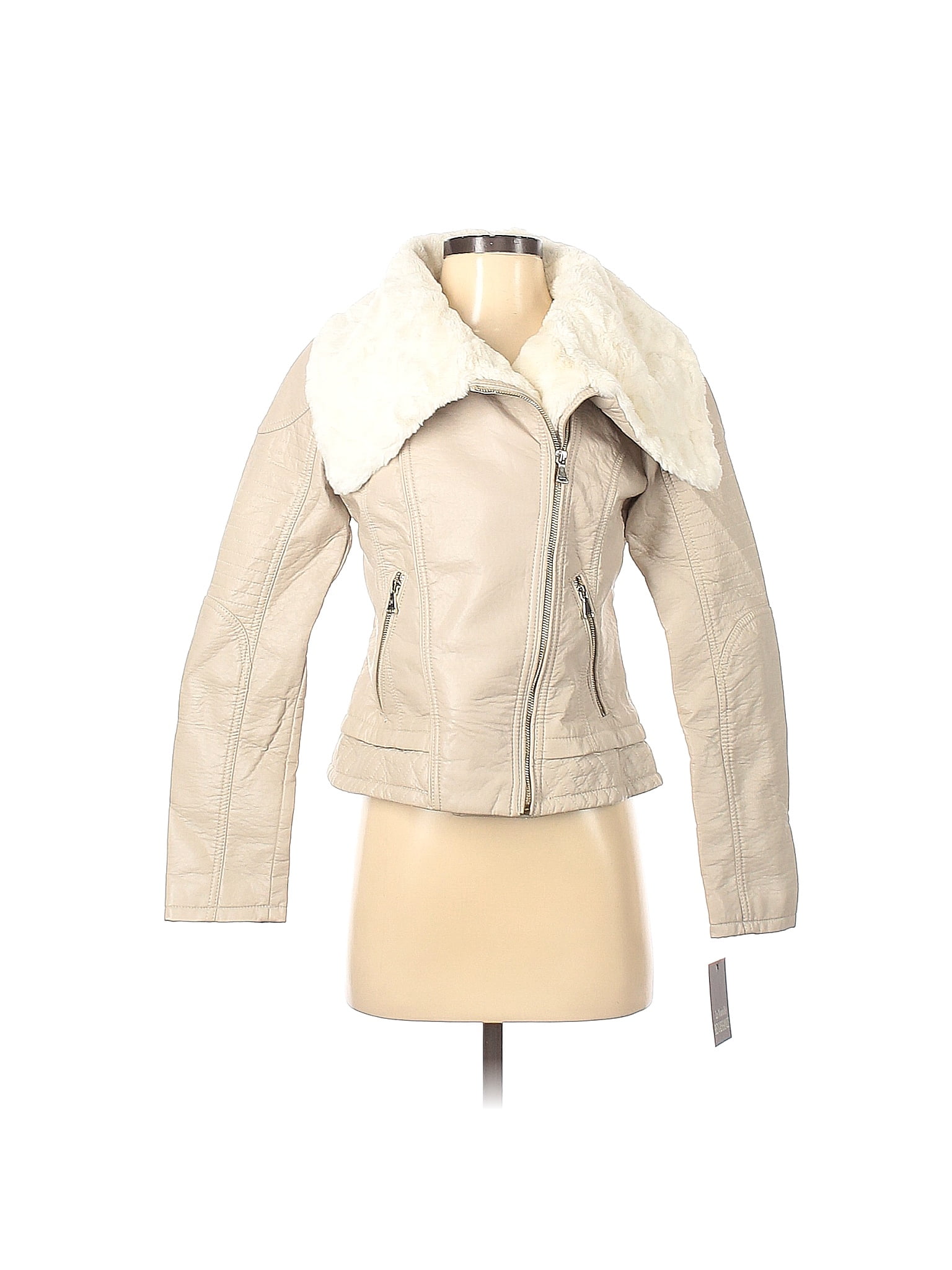 Faux Leather Jacket - Walmart 