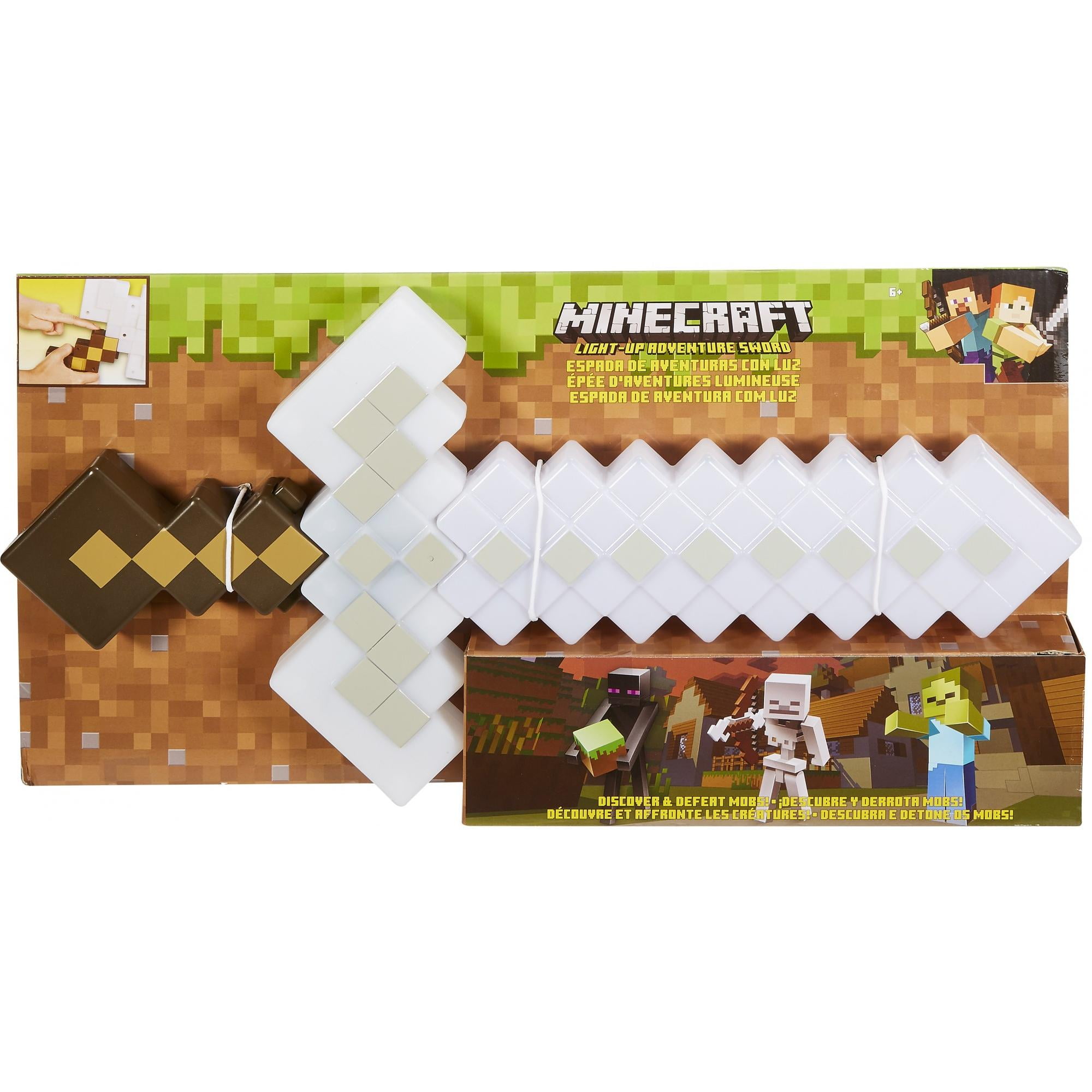 minecraft sword toy light up