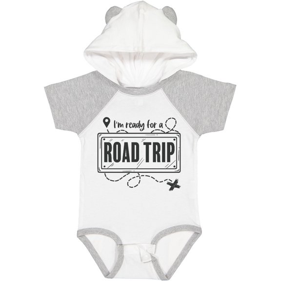 Inktastic I'm Ready for a Road Trip Boys or Girls Baby Bodysuit