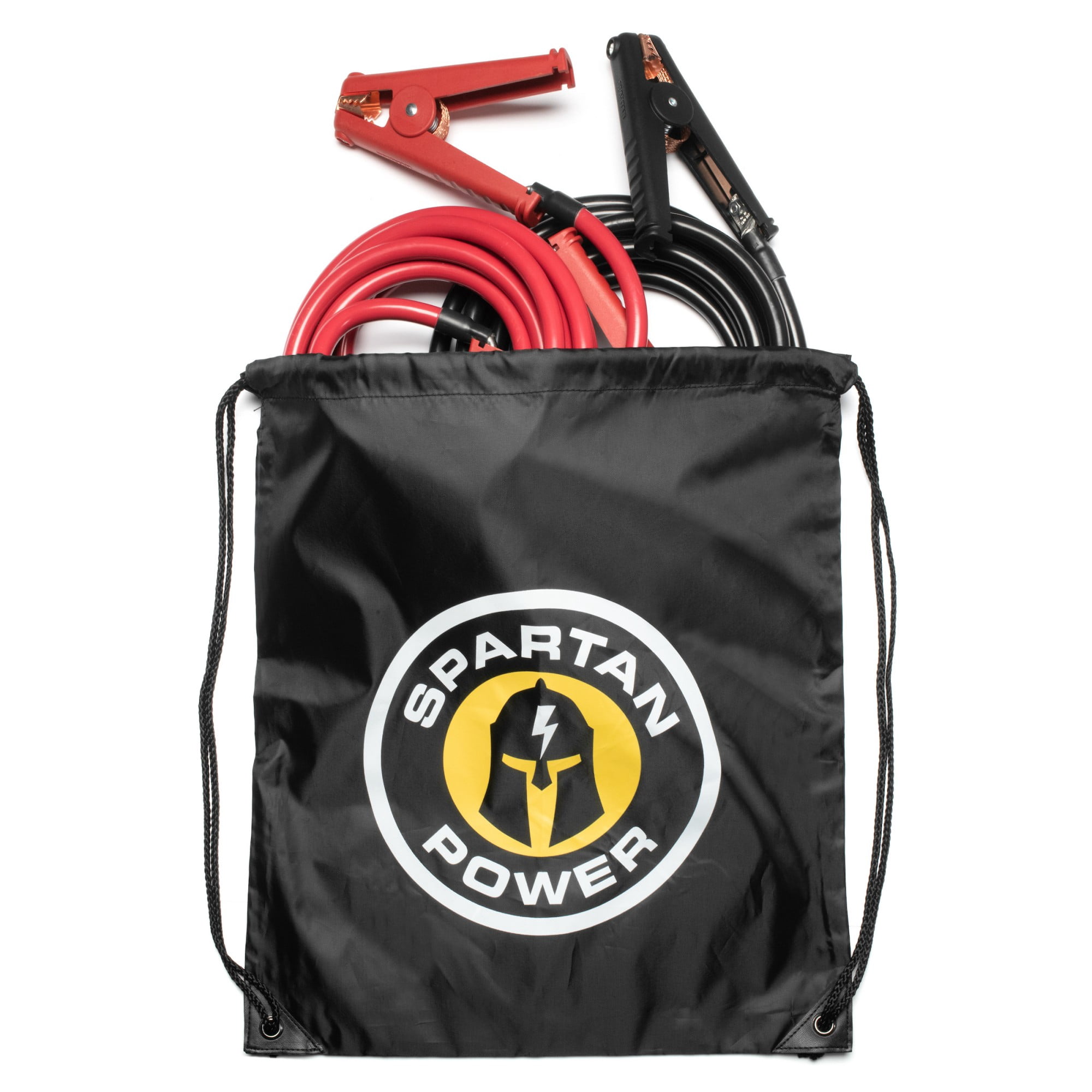 15 Foot 4 AWG Gauge Heavy Duty Jumper Cables Booster Set by Spartan Power