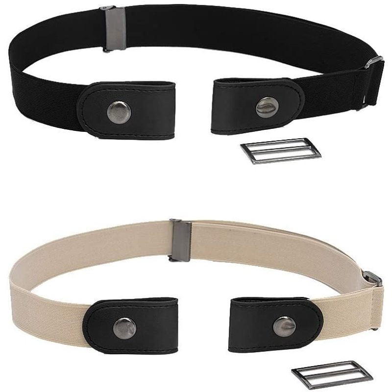 Belt Without Buckle, Pieces Invisible Stretch Belt Elastic Belt