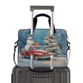 thumbnail image 2 of 16" Laptop Briefcase for Work Travel Laptop Shoulder Bag Carrying Handbag Laptop Case Christmas Snowman in A Red Truck, 2 of 8
