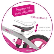 Chillafish Bmxie 2 Lightweight Balance Bike, for Kids 2 to 5 Years, 12 Airless Tires, Pink