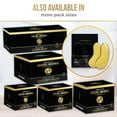 Dermora 24K Gold Eye Mask 20 Pairs Puffy Eyes and Dark Circles