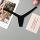 thumbnail image 4 of Nueva tanga con escote en V profundo para mujer, línea transpirable, sexy, de cintura baja, mini bragas, tangas de bikini, bragas femeninas, ropa interior para mujer, 4 of 5
