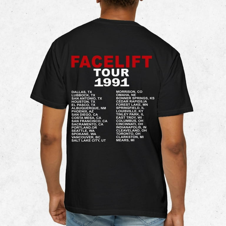Alice in Chains Facelift Tour 1991 T-Shirt - Classic Rock
