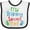 White and Black, variant on Inktastic My Grammy Loves Me Boys or Girls Baby Bib