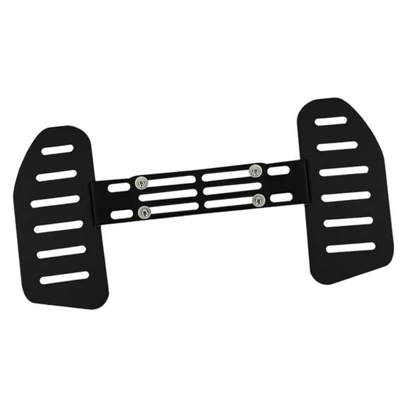 Luwecf E Bike Scooter Wide Front Footrest Sturdy Adjustable for Long Rides Foot Peg