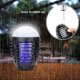 thumbnail image 4 of ZHAOCHENG Una lámpara negra para matar mosquitos Lámpara eléctrica portátil para acampar Mini lámpara para matar insectos de mesa de 1 W con gancho IP67 Luz de tienda no tóxica recargable por USB a pr, 4 of 5