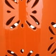 thumbnail image 2 of Safavieh Sakura Floral Indoor/Outdoor Garden Patio Stool, Orange, 2 of 3