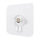 thumbnail image 2 of Ganchos adhesivos para cuadros sin clavos | Colgadores de pared autoadhesivos de alta resistencia | Soporta hasta 5 kg | Acero inoxidable de 6x6cm | Para fotos, pósters, toallas, llaves, sombreros, 2 of 7