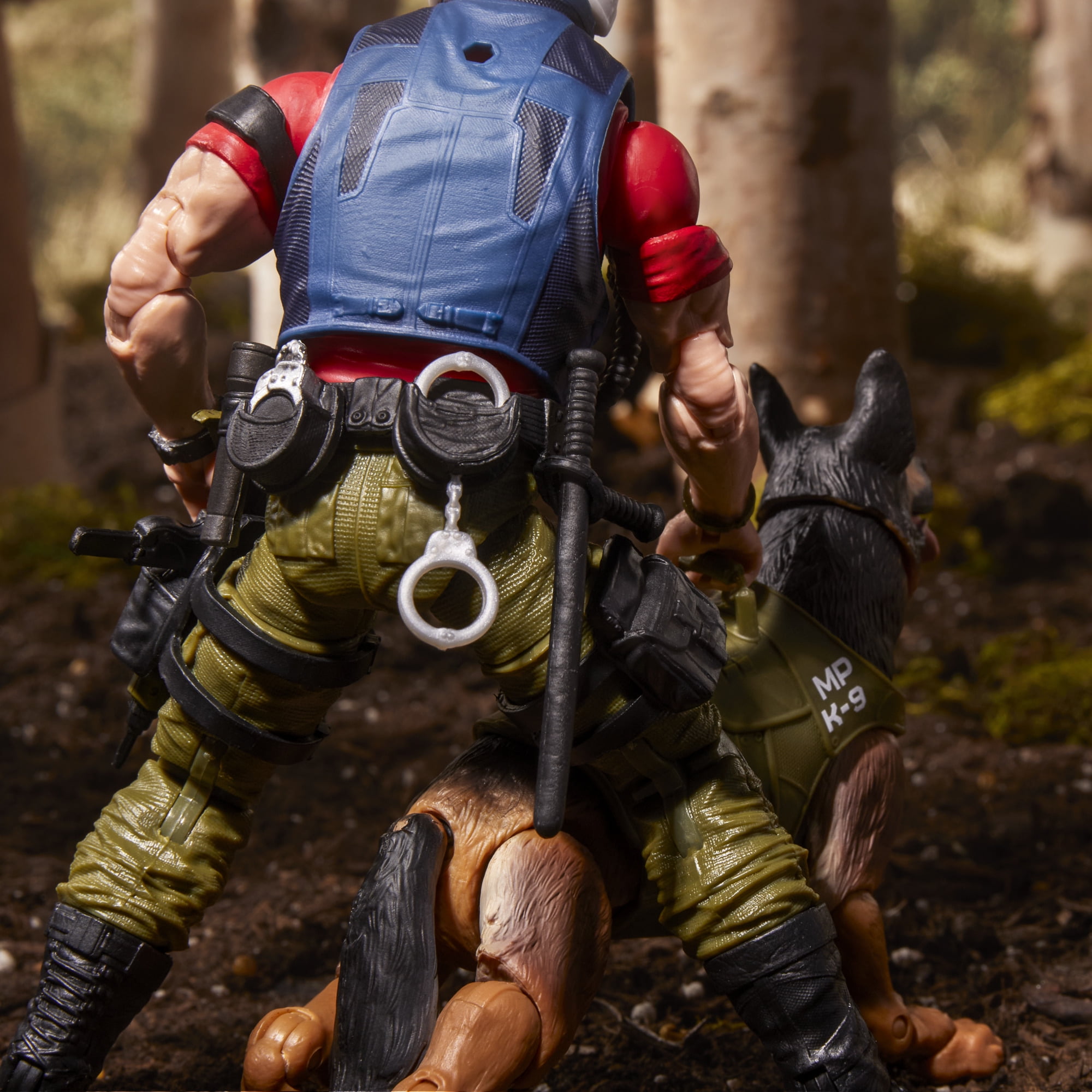 G.I. Joe Classified Series #157, Christopher "Law" Lavigne & Order, 6" Action Figure & Dog