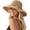 Shell - Khaki, variant on Beach Sun Straw Hats for Women, Wide Brim Womens Sun Hat UPF UV Protection, Foldable Packable Summer Hats Roll Up