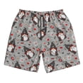 thumbnail image 5 of Goofa Halloween Gnome Printed Mens Swim Trunks Summer Quick Dry Short Beach Swimwear Bathing Suits-Large, 5 of 9