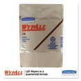 thumbnail image 6 of WypAll L20 Limited Use Towels (47000), Quarterfold Format, Tan per Natural, 2-Ply, 12 Packs per Case, 68 Sheets per Pack, 6 of 7